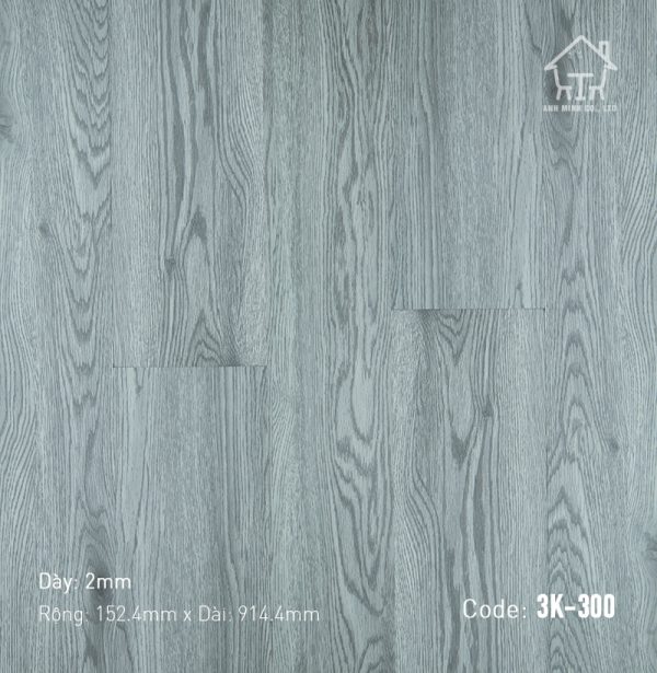 Sàn nhựa dán keo 3K Vinyl K300