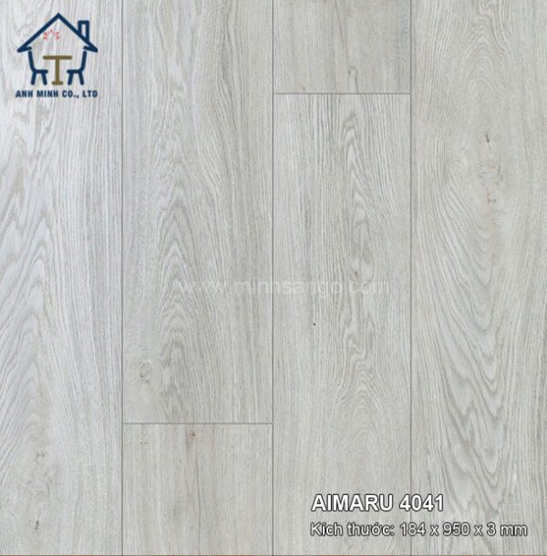 Sàn nhựa giả gỗ Aimaru 4041
