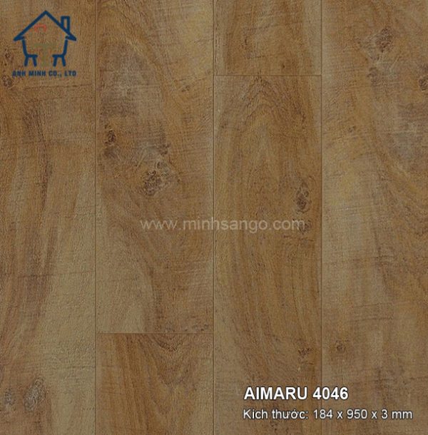 Sàn nhựa giả gỗ Aimaru 4046