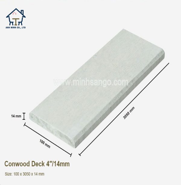 Conwood Deck 4″/14mm