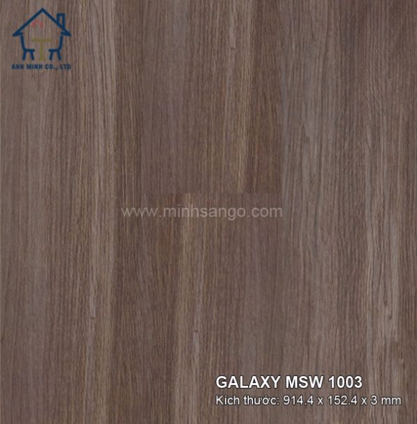 Sàn nhựa giả gỗ Vinyl Galaxy MSW 1003