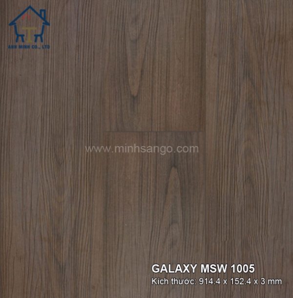Sàn nhựa giả gỗ Vinyl Galaxy MSW 1005