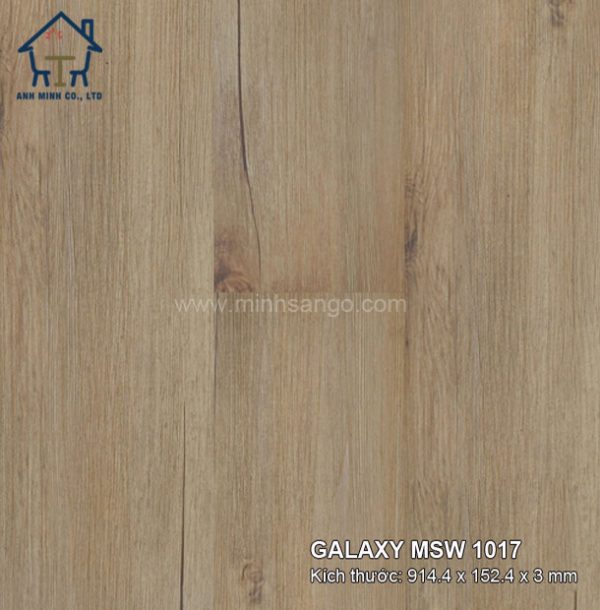Sàn nhựa giả gỗ Vinyl Galaxy MSW 1017