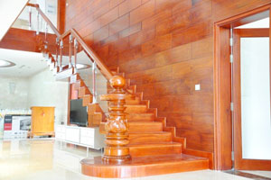 Ốp tường - trần gỗ tự nhiên