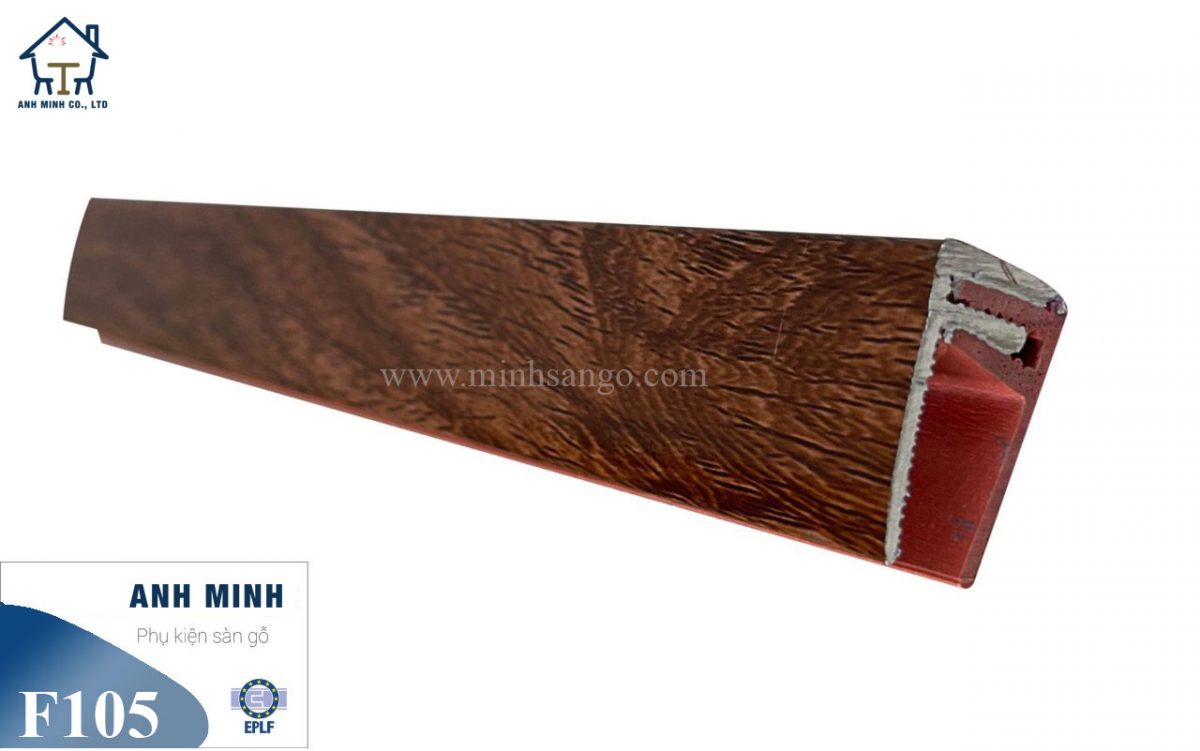 Nẹp nhôm kết thúc nẹp F