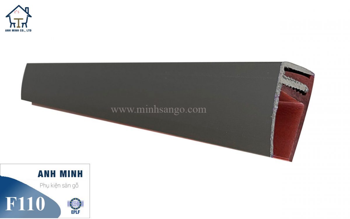 Nẹp nhôm kết thúc nẹp F