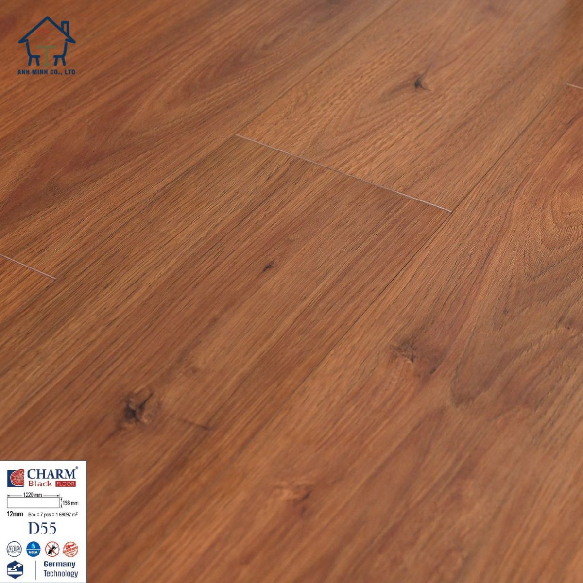 Sàn Gỗ Charmwood D55