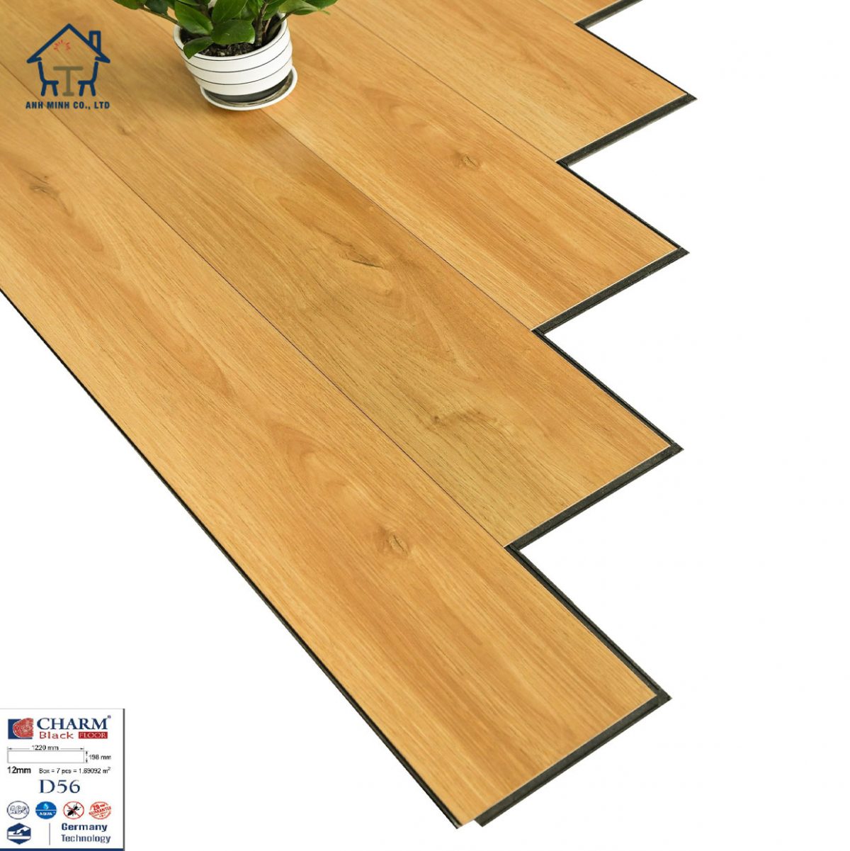 Sàn Gỗ Charmwood D56
