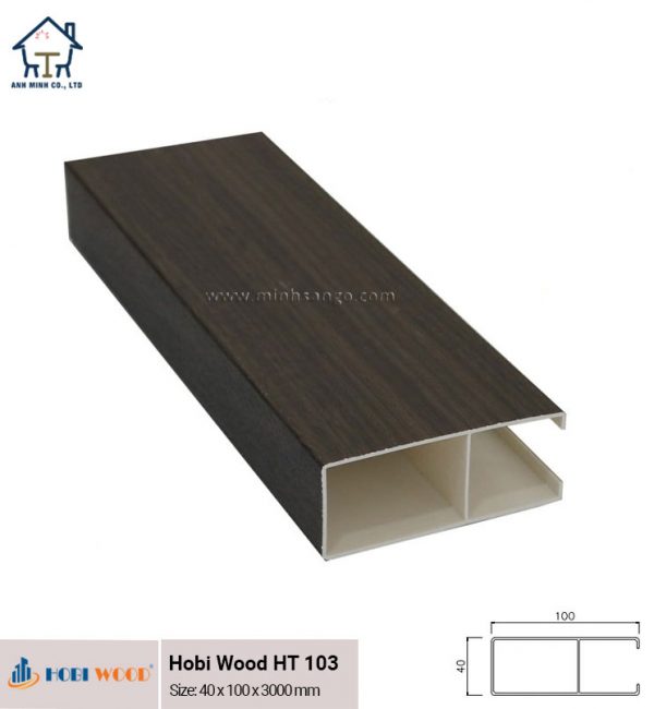 thanh lam gỗ nhựa ngoài trời Hobiwood