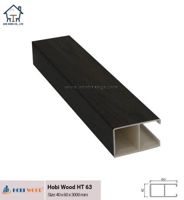 thanh lam gỗ nhựa ngoài trời Hobiwood