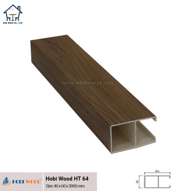 thanh lam gỗ nhựa ngoài trời Hobiwood