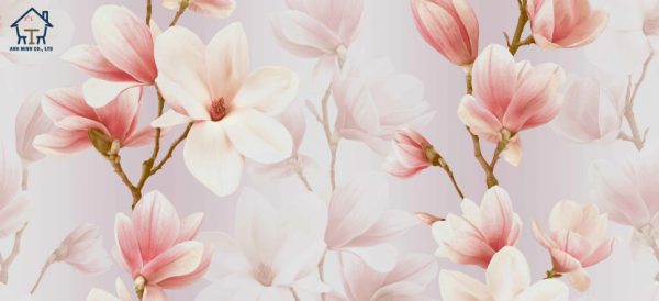 Giấy dán tường LILY