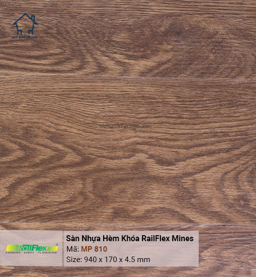 Sàn nhựa hèm khóa vân gỗ