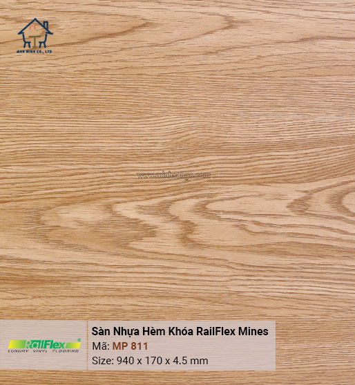 Sàn nhựa hèm khóa vân gỗ