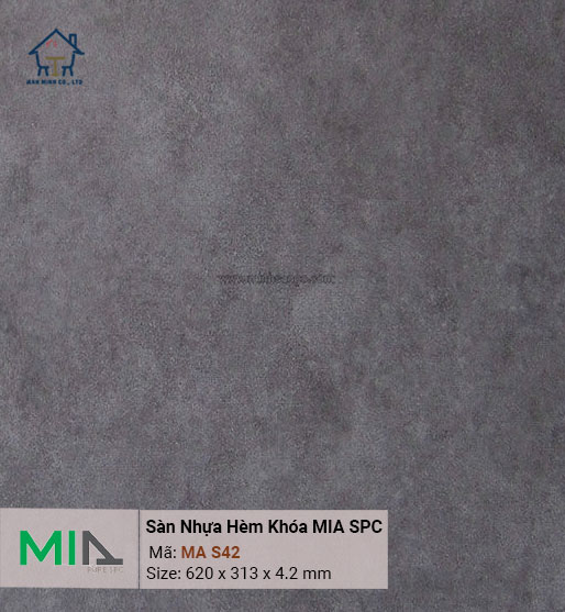 Sàn nhựa hèm khóa vân đá