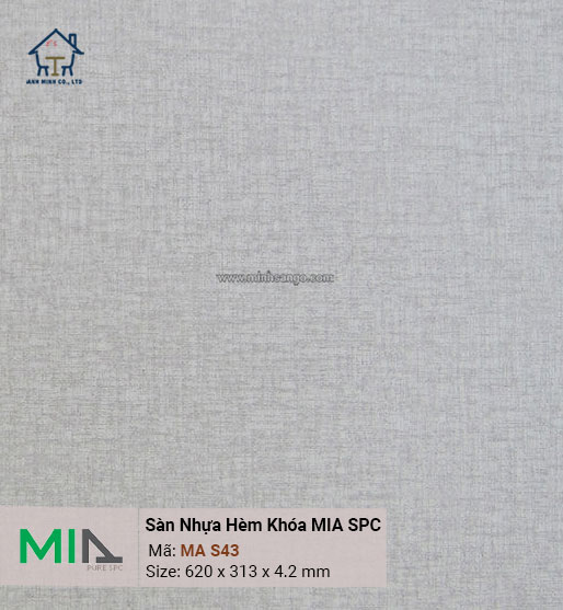 Sàn nhựa hèm khóa vân đá