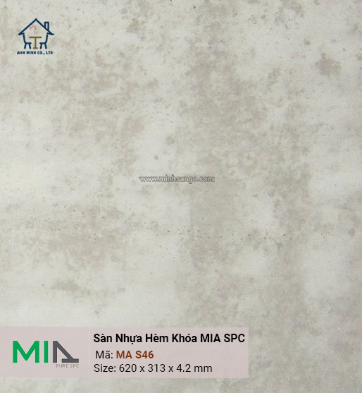Sàn nhựa hèm khóa vân đá