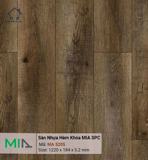 Sàn nhựa hèm khóa vân gỗ