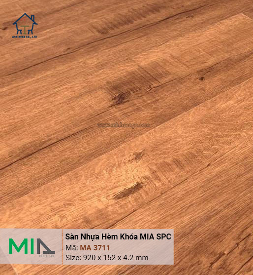 Sàn nhựa hèm khóa vân gỗ