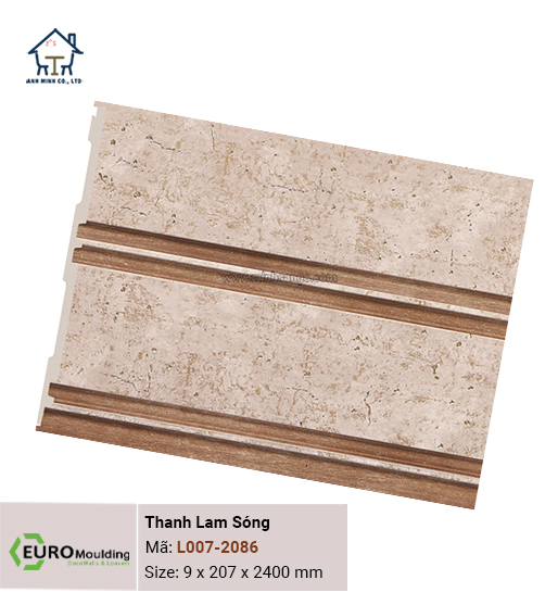 Thanh lam sóng Euro Moulding