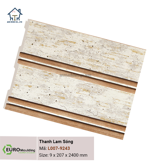 Thanh lam sóng Euro Moulding