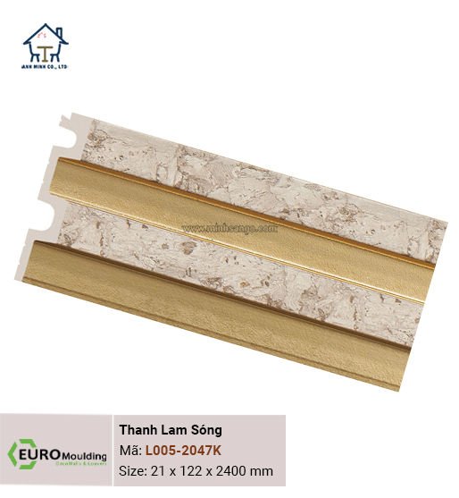 Thanh lam sóng Euro Moulding