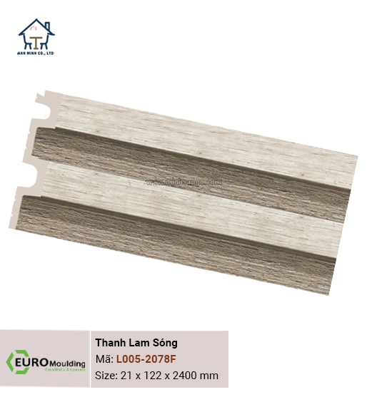 Thanh lam sóng Euro Moulding