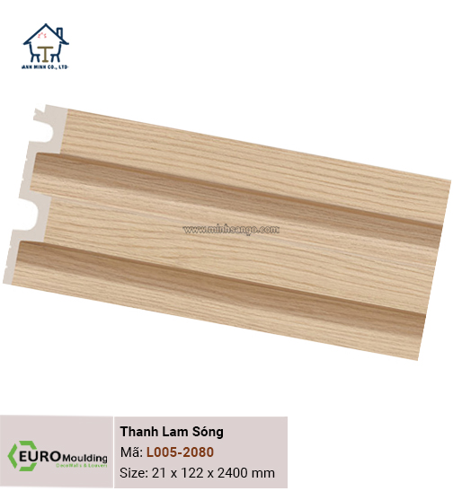 Thanh lam sóng Euro Moulding