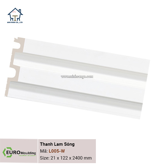 Thanh lam sóng Euro Moulding