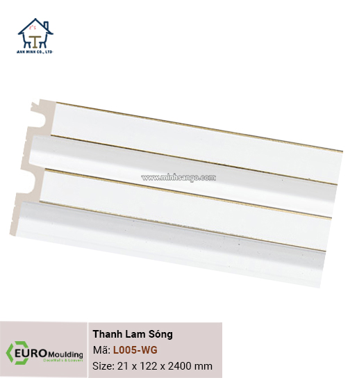 Thanh lam sóng Euro Moulding