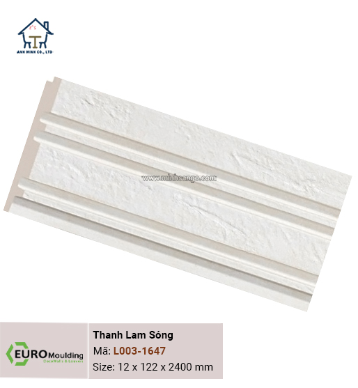 Thanh lam sóng Euro Moulding