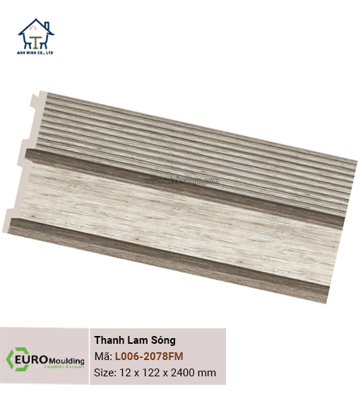 Thanh lam sóng Euro Moulding