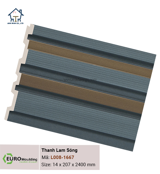 Thanh lam sóng Euro Moulding