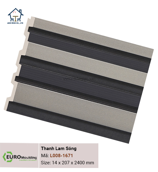 Thanh lam sóng Euro Moulding