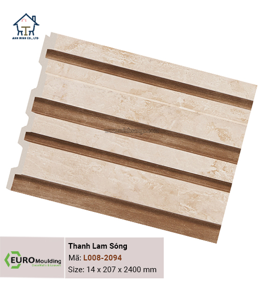 Thanh lam sóng Euro Moulding