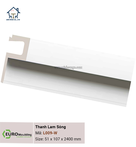 Thanh lam sóng Euro Moulding