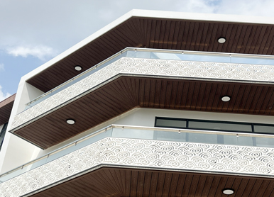 Gỗ nhựa Composite ốp trần