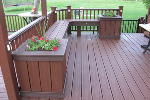Trụ cột gỗ nhựa Koswood