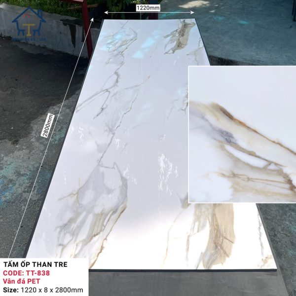 Tấm ốp sợi than tre TT-833