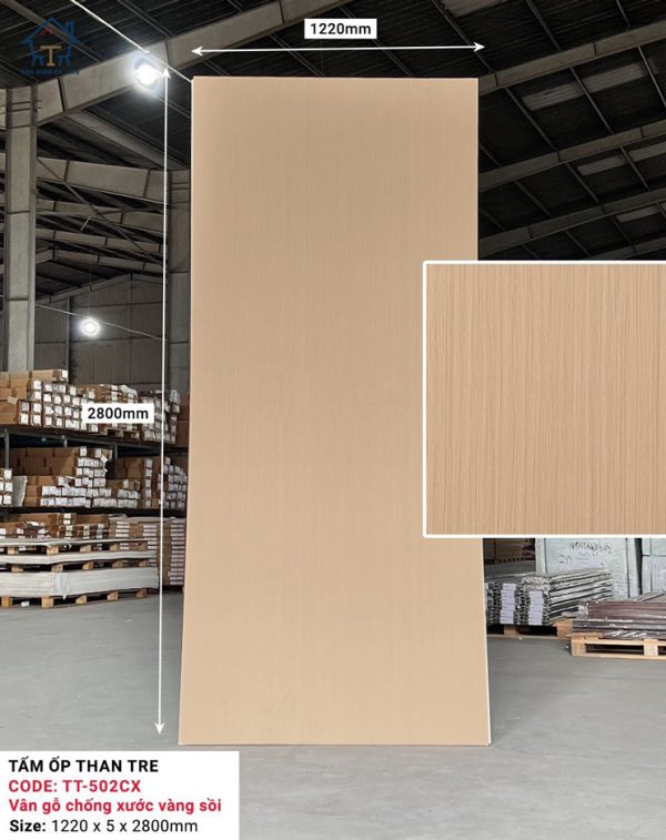 Tấm Ốp Sợi Than Tre Kosmos