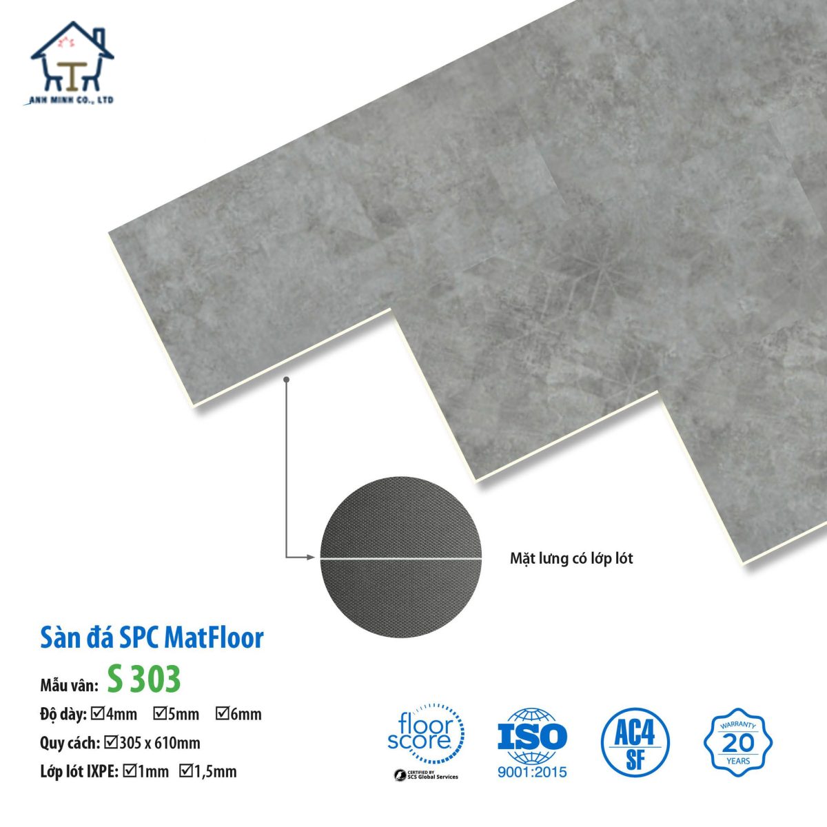 Sàn Nhựa Hèm Khóa Mat Floor