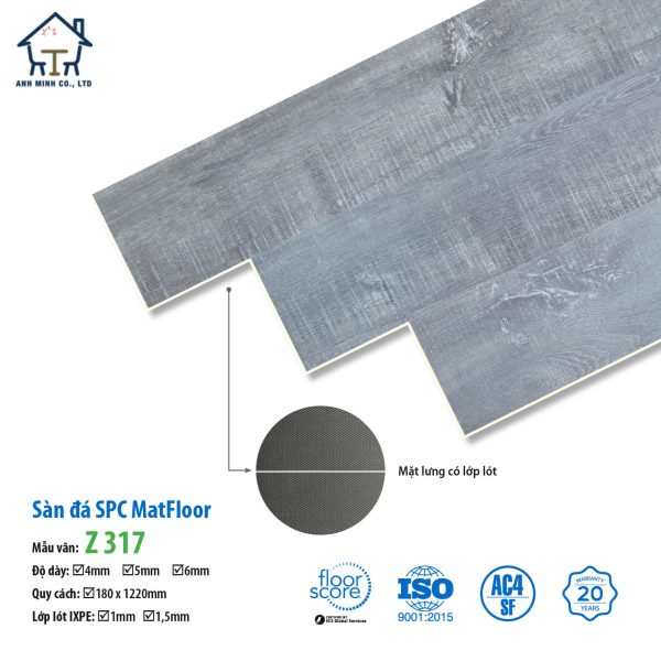 Sàn nhựa hèm khóa Matfloor