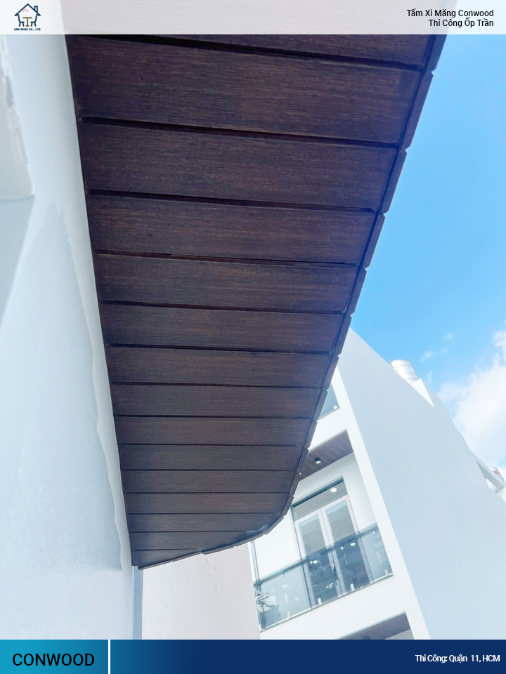 Thi Công Ốp Trần Bằng Tấm Conwood