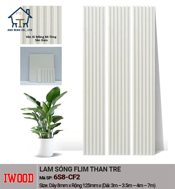 Tấm Lam Sóng Flim Than Tre iWood