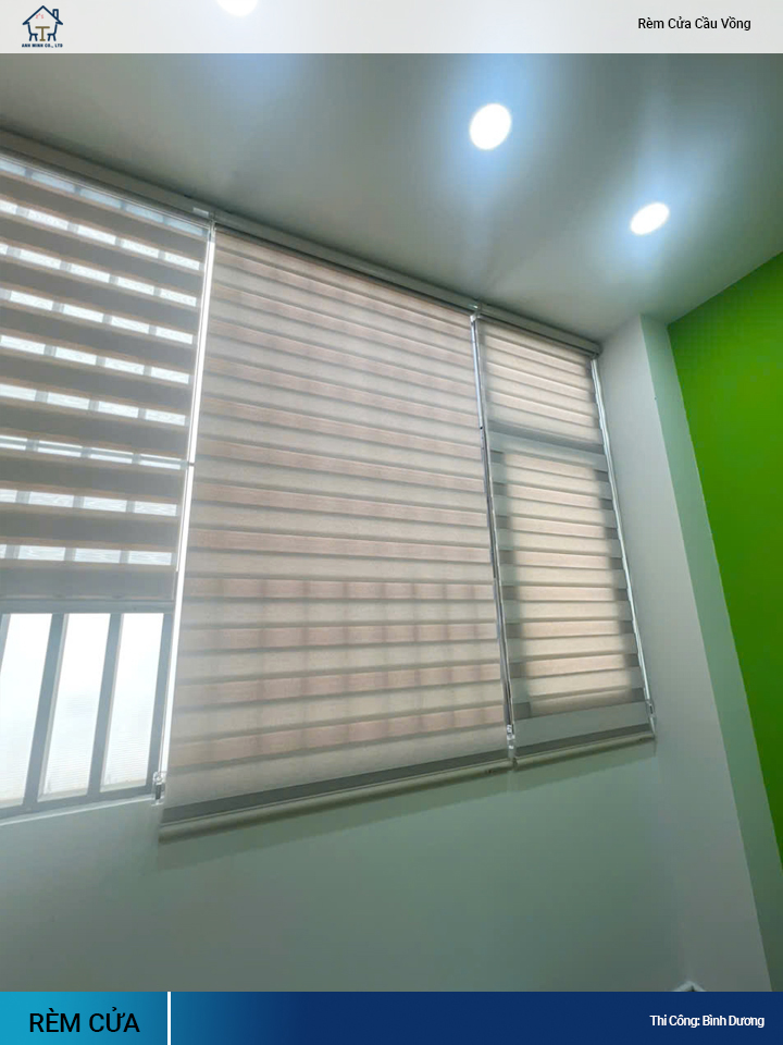 rèm cửa cầu vồng