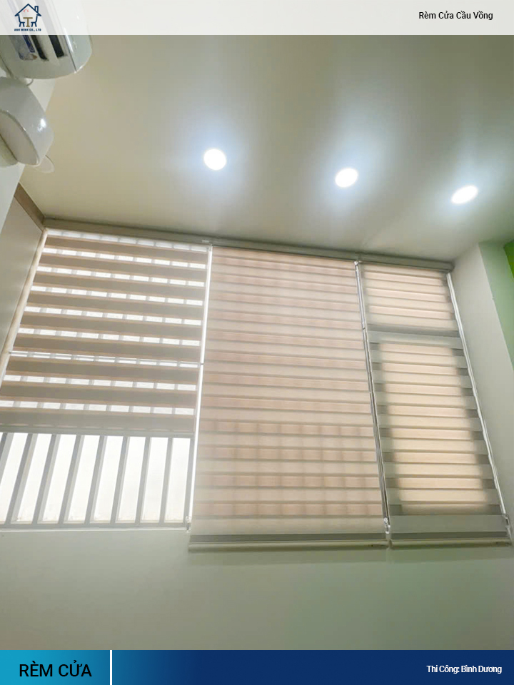 rèm cửa cầu vồng