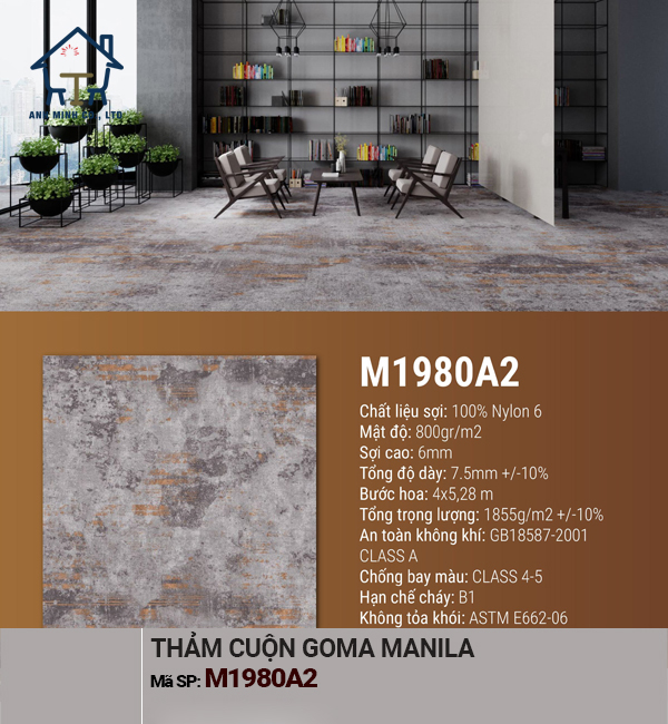 Thảm Cuộn Lót Sàn Nội Thất