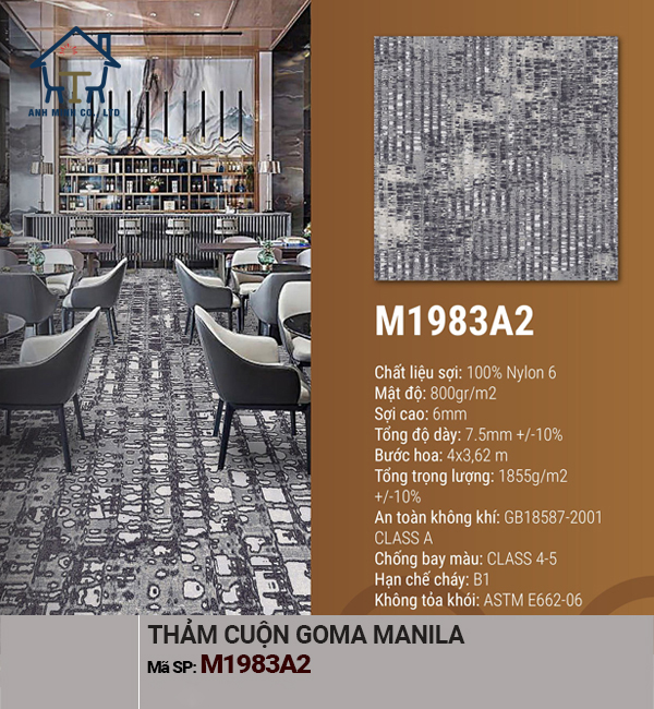 Thảm Cuộn Lót Sàn Nội Thất