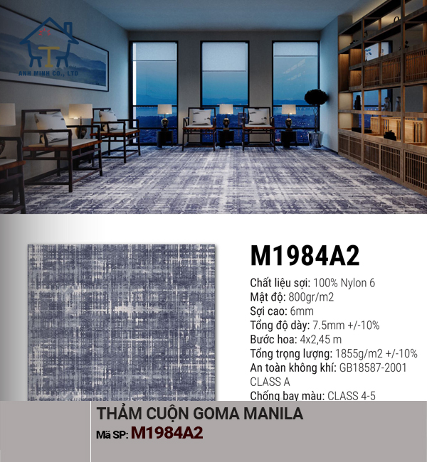Thảm Cuộn Lót Sàn Nội Thất