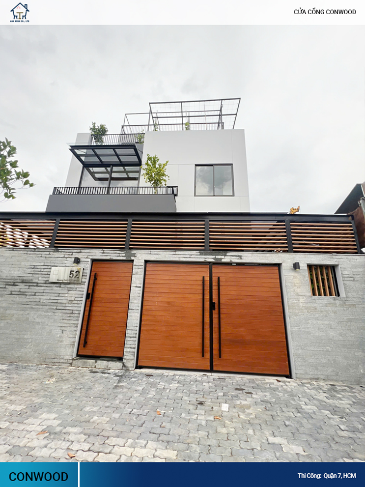 cửa cổng conwood